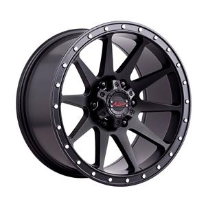 18″ A-Line Enduro 6/139 Silk Black Alloy Wheels