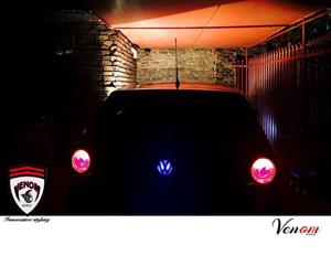 Rear 3D LED emblem for VW
