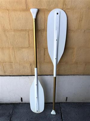 2 Pairs of Aluminium and fibre glass oars - price per pair