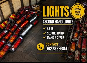 USED TRUCK AND TRAILER LIGHTS