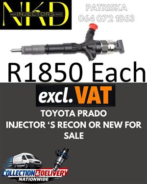 TOYOTA PRADO - PERFORMANCE DIESEL INJECTORS 