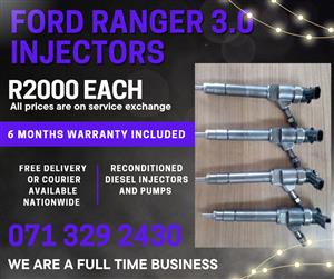 FORD RANGER 3.0 INJECTORS FOR SALE WITH WARRANTY INCLUDED 