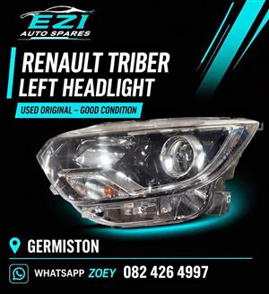 Renault triber left passenger headlight