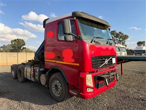 USED 2012 VOLVO FH 440 WITH 10 TON BOWMAN CRANE FOR SALE 