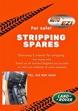 Auto Ezi Used Land Rover spares and Parts