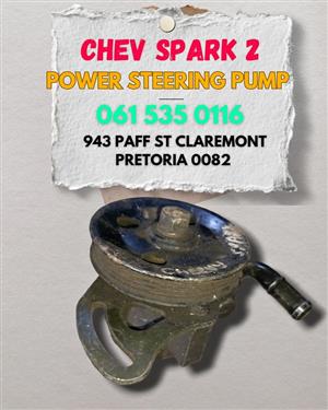 Chev spark 2 power steering pump now in stock 