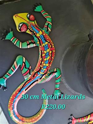 WALL METAL LIZZARD