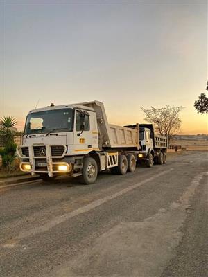 2009 Mercedes-Benz Actros 3331 – 10 Cube Tipper 