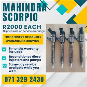 MAHINDRA SCORPIO INJECTORS FOR SALE WITH WARRANTY 