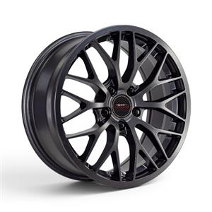 17″ A-Line Zenith 5/114 Graphite Flow Forming Alloy Wheels