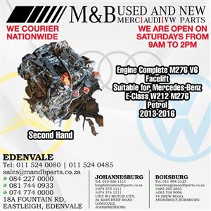 Engine Complete M276 V6 Facelift (Second Hand)
