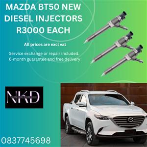 MAZDA BT50 NEW - QUALITY DIESEL INJECTORS AVAILABLE FOR SALE & RECONDITIONING
