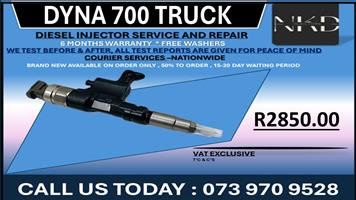 Dyna 700 Truck Diesel Injectors 