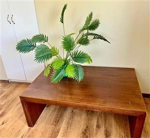 Wooden media display or coffee table