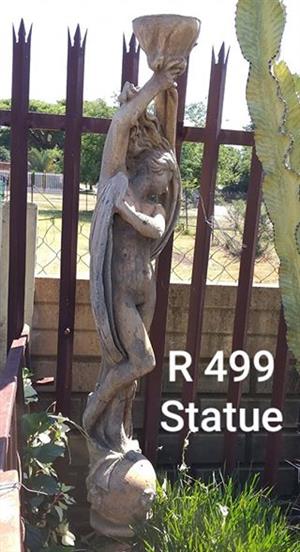 Lady statue for sale.