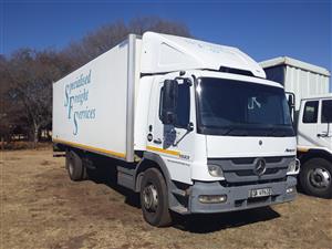 2012 Mercedes-benz Atego 1523 with closed body