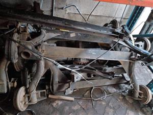 VW mk1 citigolf back axel