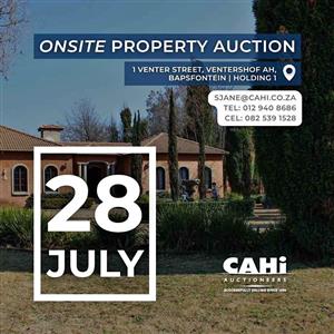 Wedding Venue going on Auction 28 July