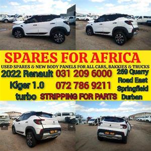 2022 renault kiger 1.0 T intens now stripping for parts 