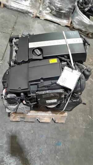 Import Mercedes 1.8 271.946-940-948 (C180-C200-E200) Engine for sale.