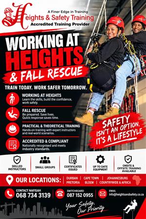 Heights and Safety Training - Same Day Certificate