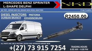 Diesel Fuel Injectors Mercedes Sprinter Delphi Courier services available