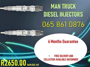 MAN INJECTORS FOR SALE ON EXCHANGE OR RECONDITIONING