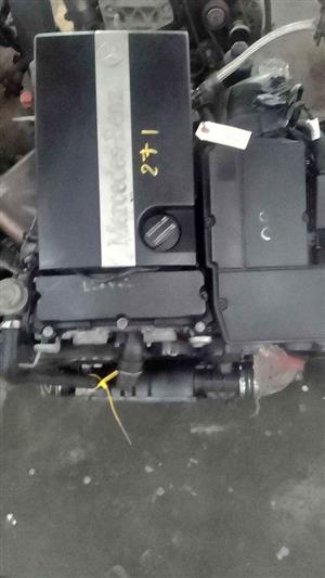 MERCEDES BENZ 271 COMPLETE ENGINE FOR SALE