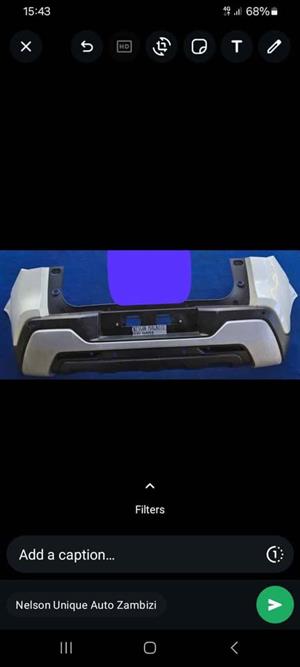 2022 Nissan magnite Rear bumper