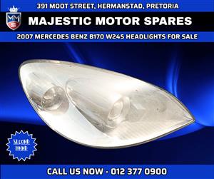  2007 Mercedes Benz B170 W245 Headlights For Sale – Used