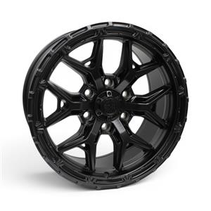 18″ Racing Hart Locker 6×139 Matt Black Alloy Wheels