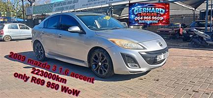 2009 Mazda 3 1.6 Accent
