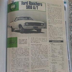 Ranchero 500, test