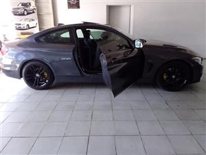 2014 BMW F32 M4 428i COUPE SPORT LINE AUTOMATIC GREY LEATHER SUNROOF PETROL REVERSE SENSER REVERSE C