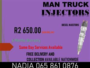 MAN TRUCK DIESEL INJECTORS FOR SALE