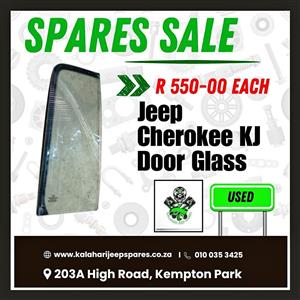 Jeep Cherokee KJ (Second Hand) Door Glass 