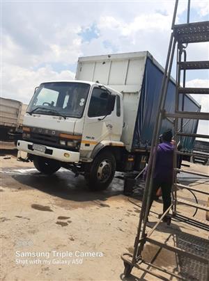2010 Fuso FM14-213 8 tonne Tautliner