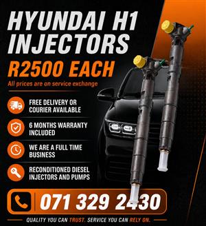 HYUNDAI H1 INJECTORS FOR SALE WITH WARRANTY 