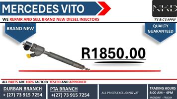 Mercedes Vito Diesel Injectors