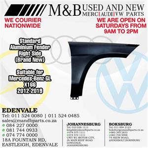 Standard Aluminium Fender Right Side (Brand New) Suitable for Mercedes-Benz GL X
