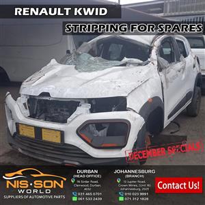 RENAULT KWID STRIPPING FOR SPARES