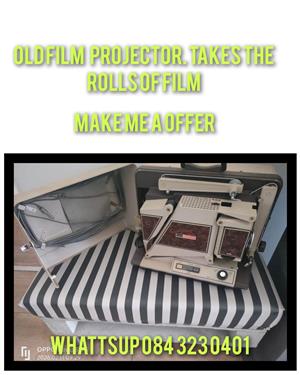 Old film projector