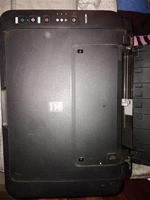 Canon printer and Computer monitor