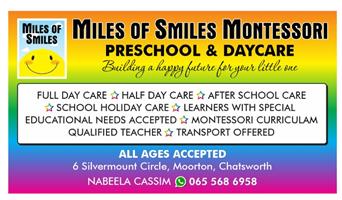 Preschool and daycare Chatsworth 