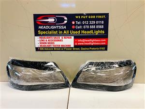 Audi A8 D4 left and right side headlight replacement lens (2011)