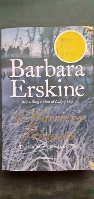 The warrior's princess  Sands of time - Barbara Erskine R50 each