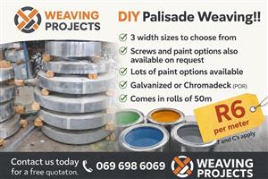 Galvanized sheet - Palisade Weaving 
