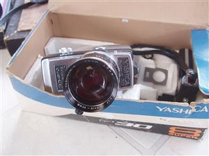 Vintage Yashica Super 8 30 retro vintage super 8 kodak 8mm movie cine film camera- in original box 