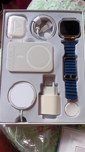 8 piece, smart watch,power banker etc