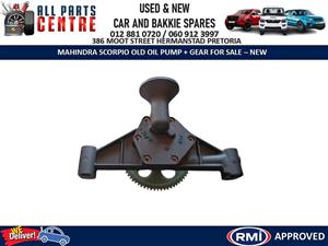 Mahindra Scorpio Old Oil Pump + Gear for sale New